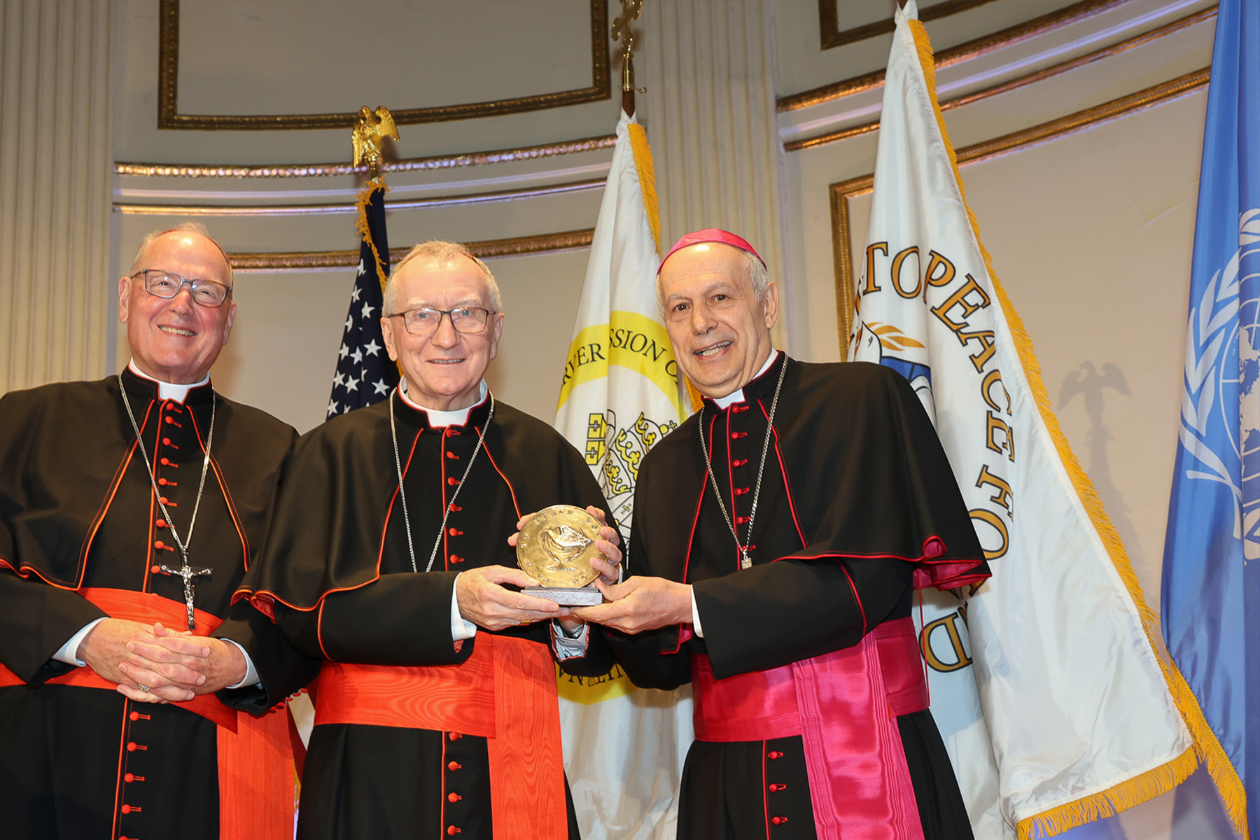 Path To Peace Gala Dinner Honoring His Eminence Pietro Cardinal Parolin, Secretary of State of the Holy See