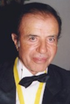 His Excellency, Dr. Carlos Sal Menem