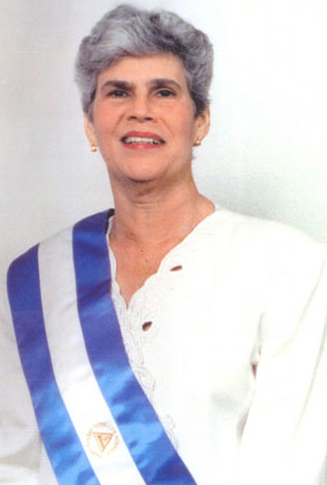 Her Excellency, Mrs. Violeta Barrios de Chamorro